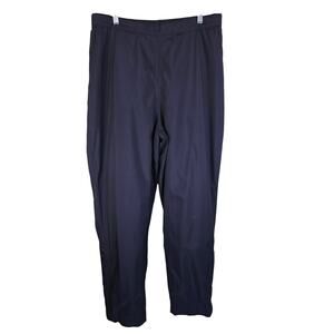 Footjoy Dryjoys Black Golf Camping Wind Water Resistant Women's Pants XL